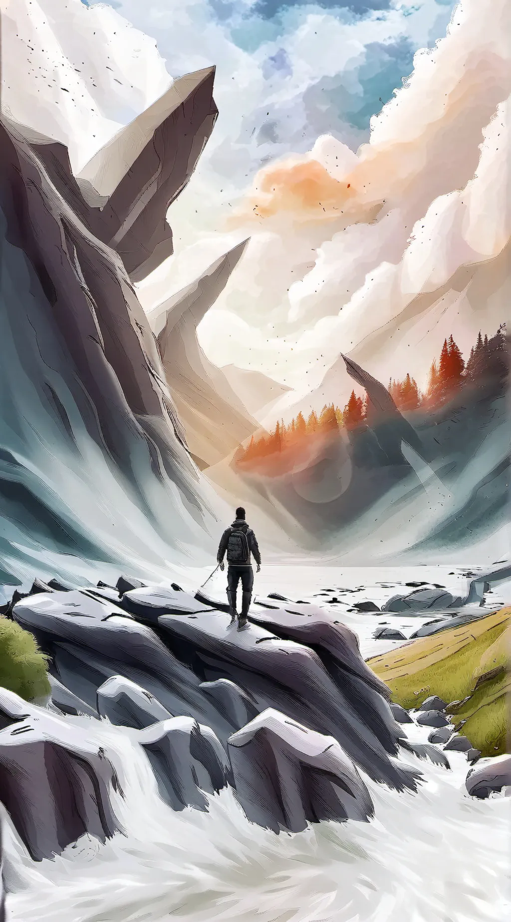 ai character: Robert Freeman  background