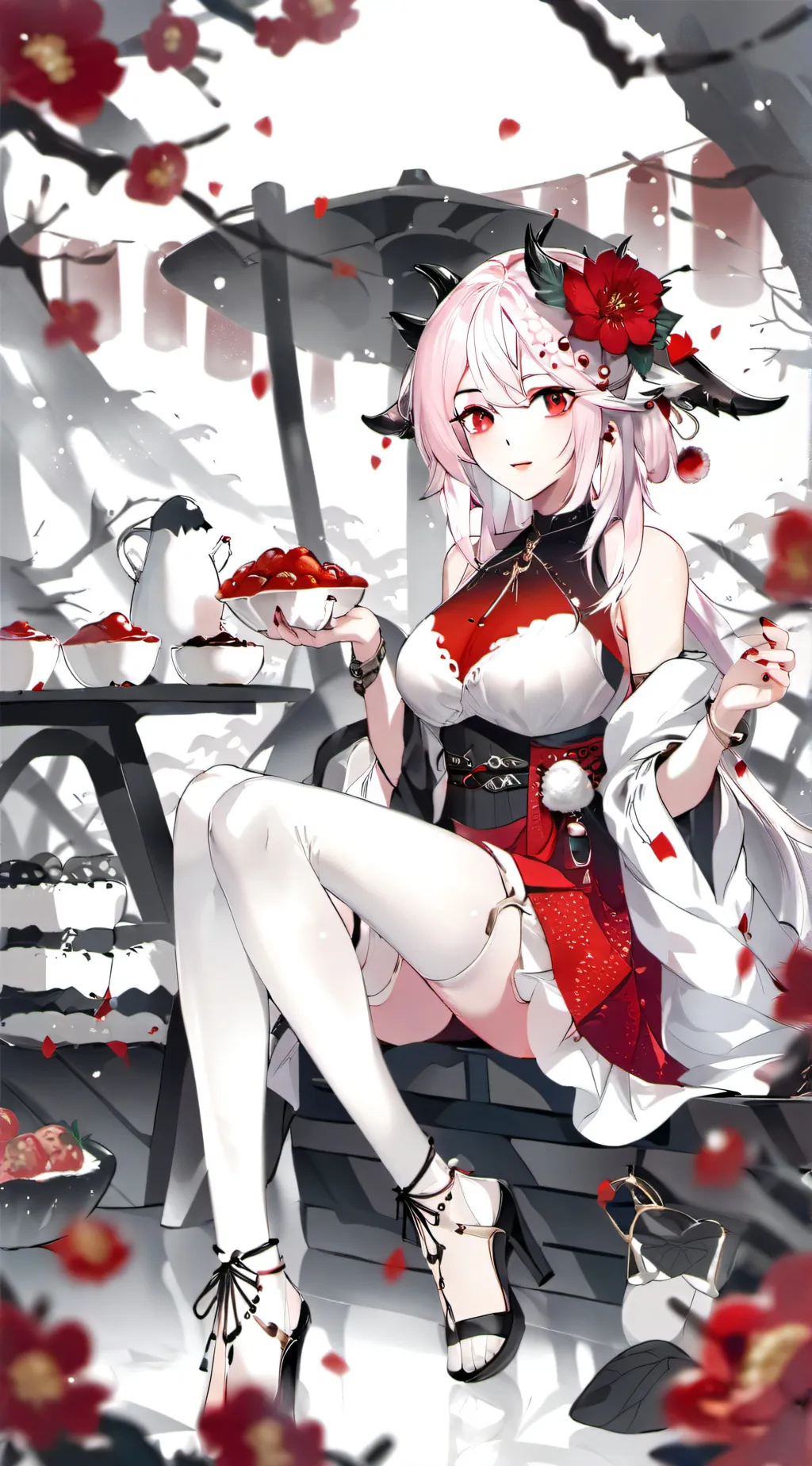 ai character: Aria  background