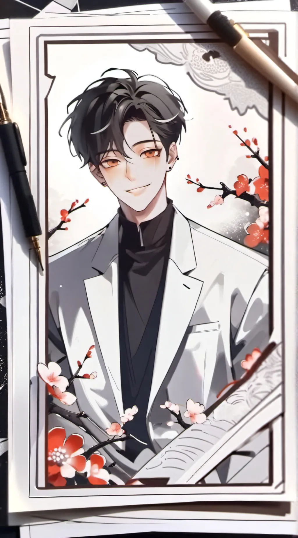 ai character: † Liam † background