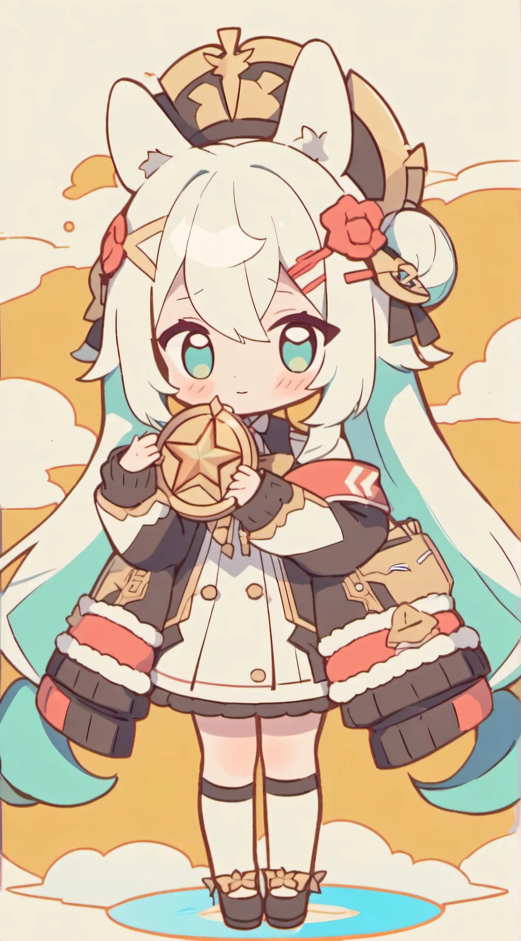 ai character: .Azur Lane. background