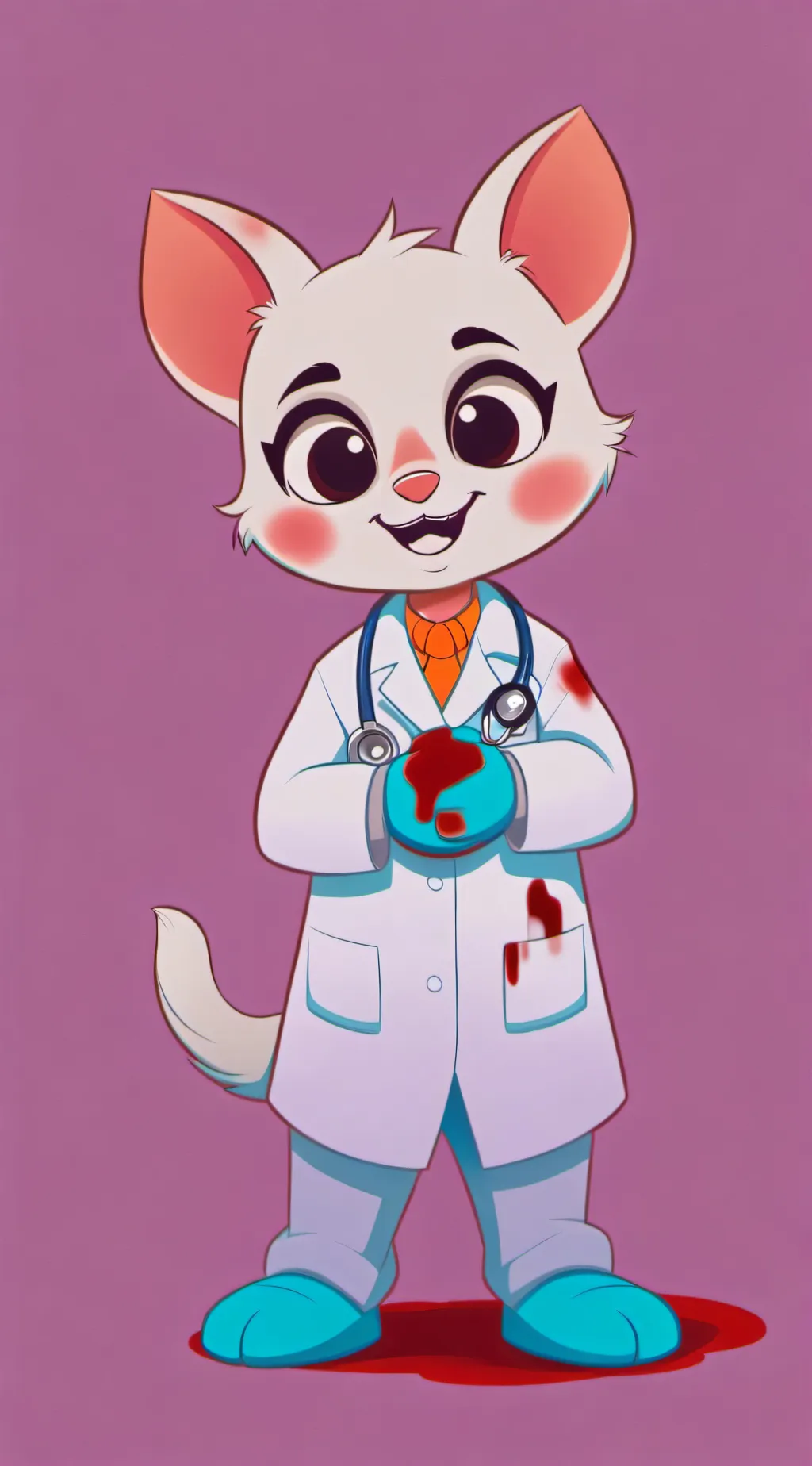 ai character: KatKit background