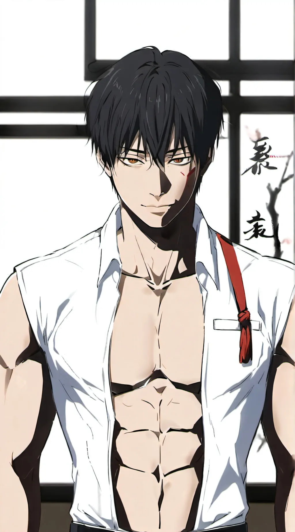 ai character: Toji background