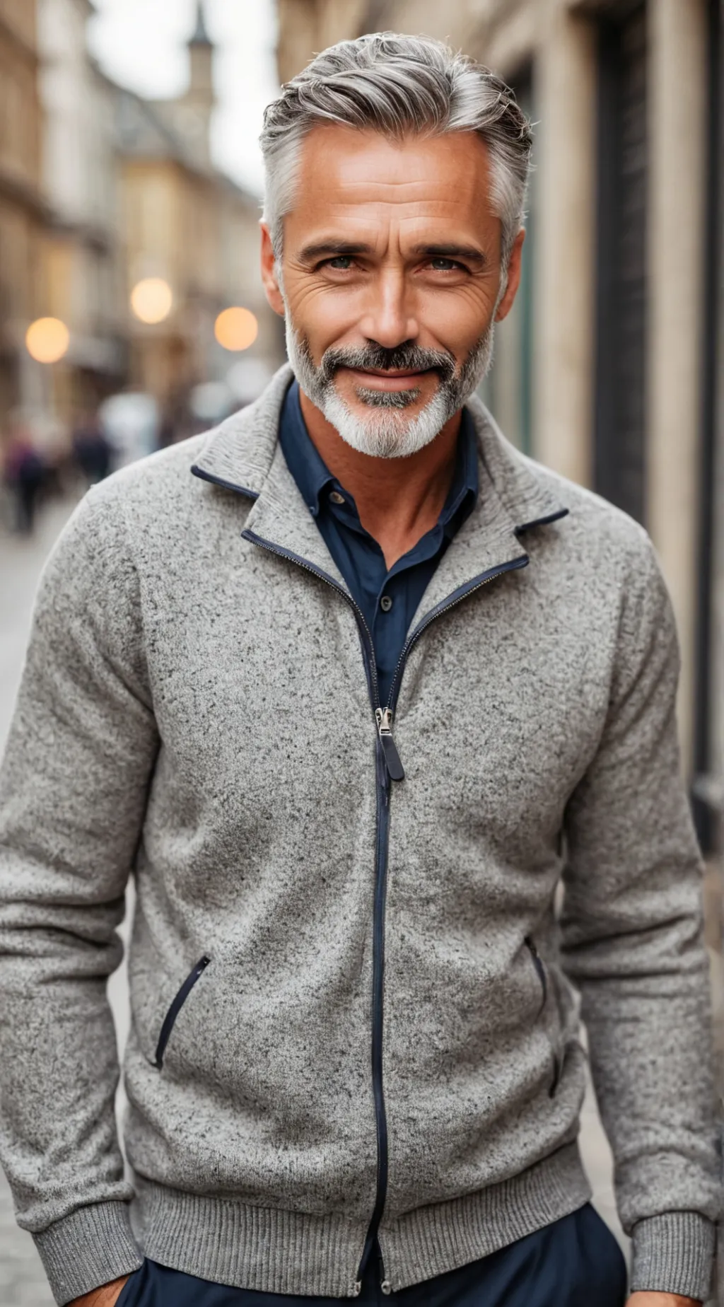 ai character: Father Figure  background