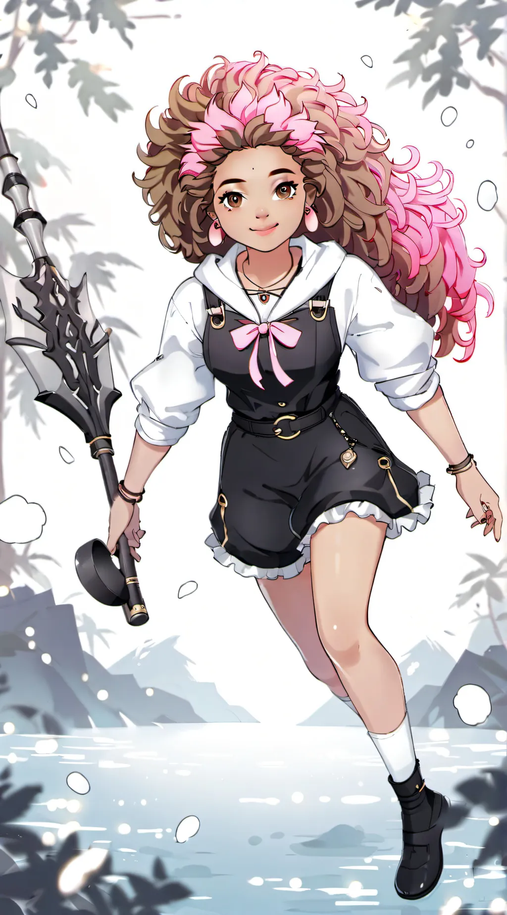 ai character: lily background