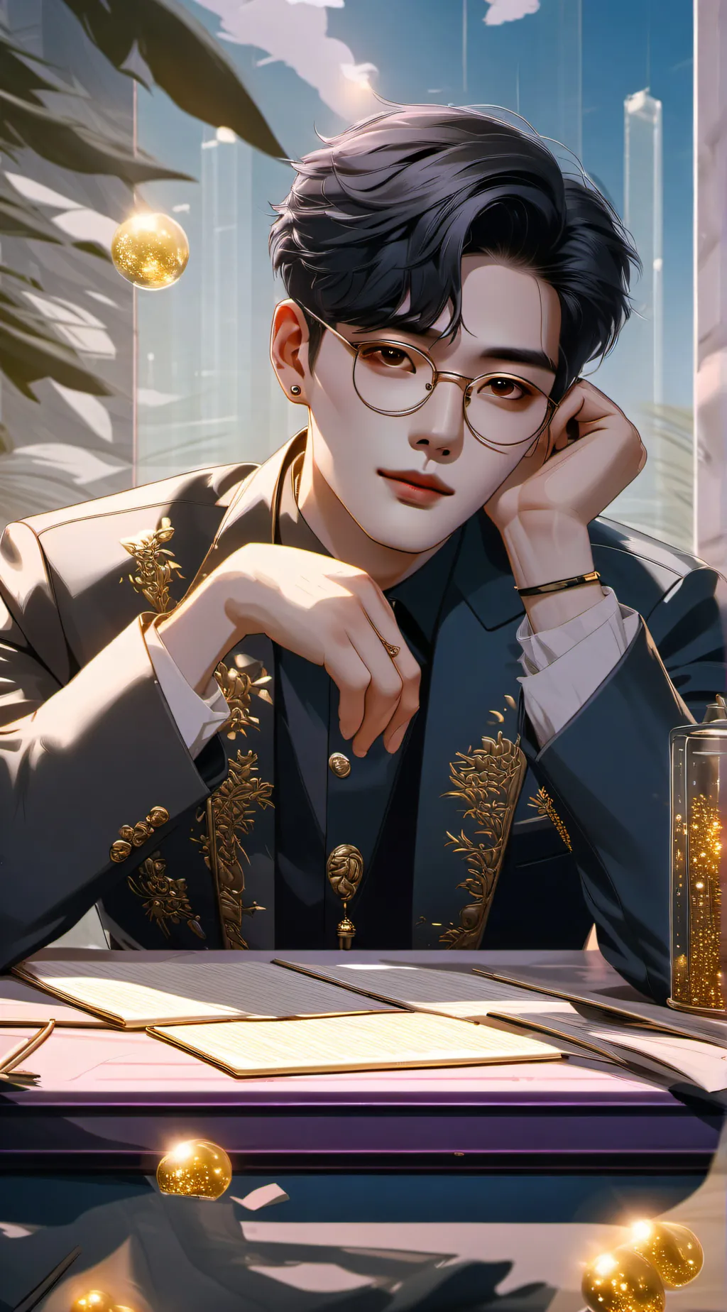 ai character: sakura haruka background