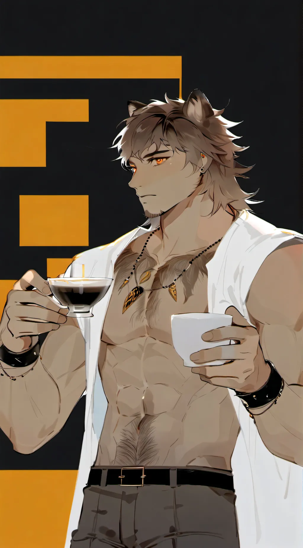 ai character: Jackson ￼ background