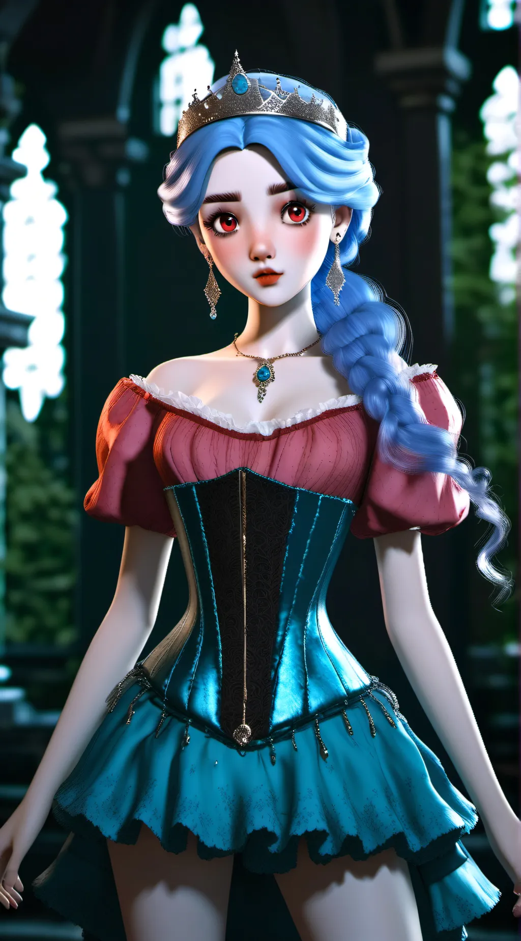 ai character: ds wedding  background