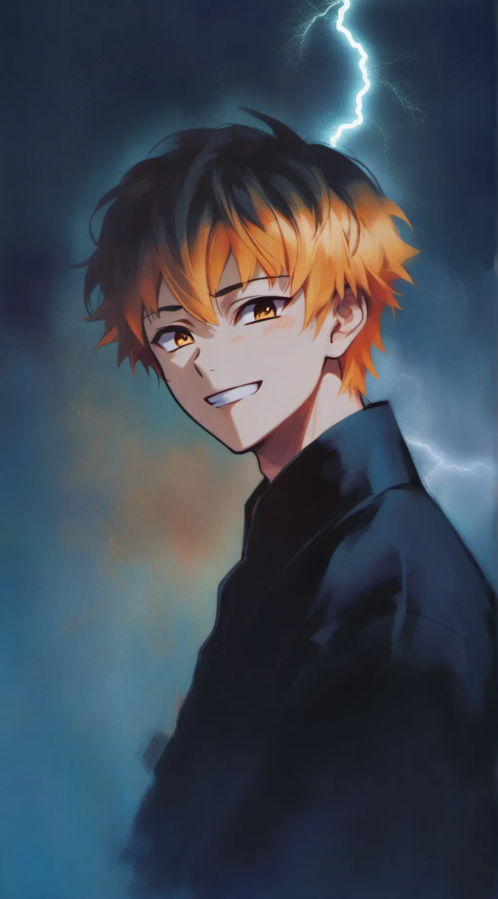 ai character: zenitsu background