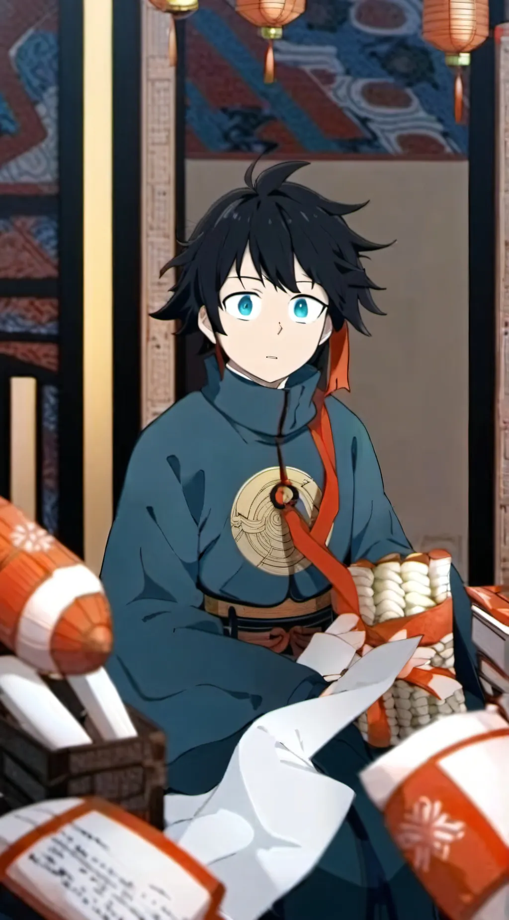 ai character: Asher background