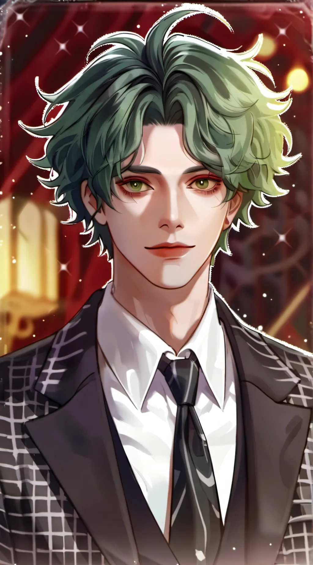 ai character: Beetlejuce (ñew) background