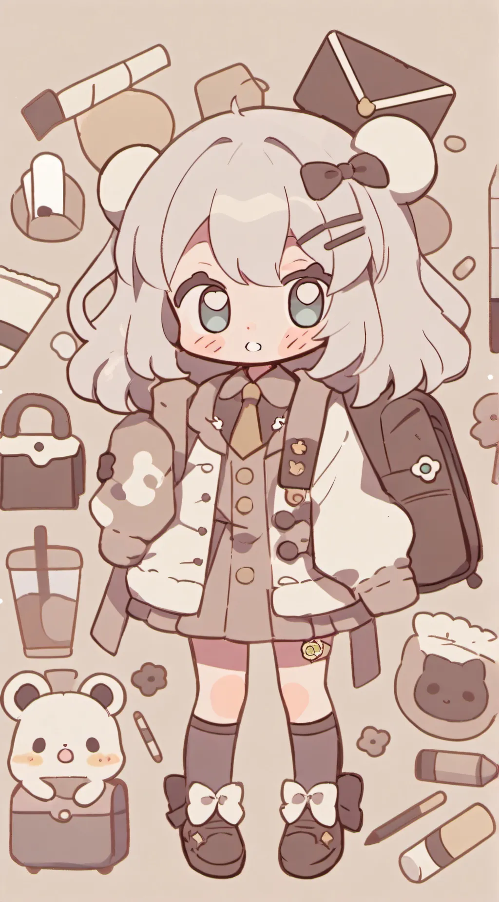 ai character: LILLY background