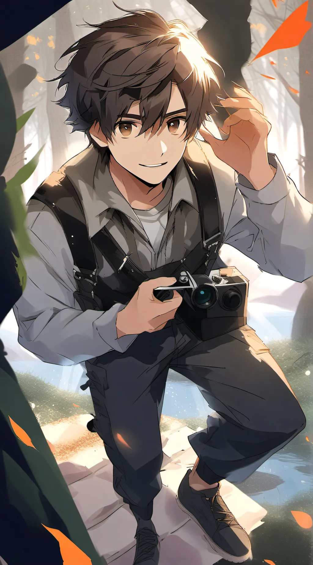 ai character: aochi background