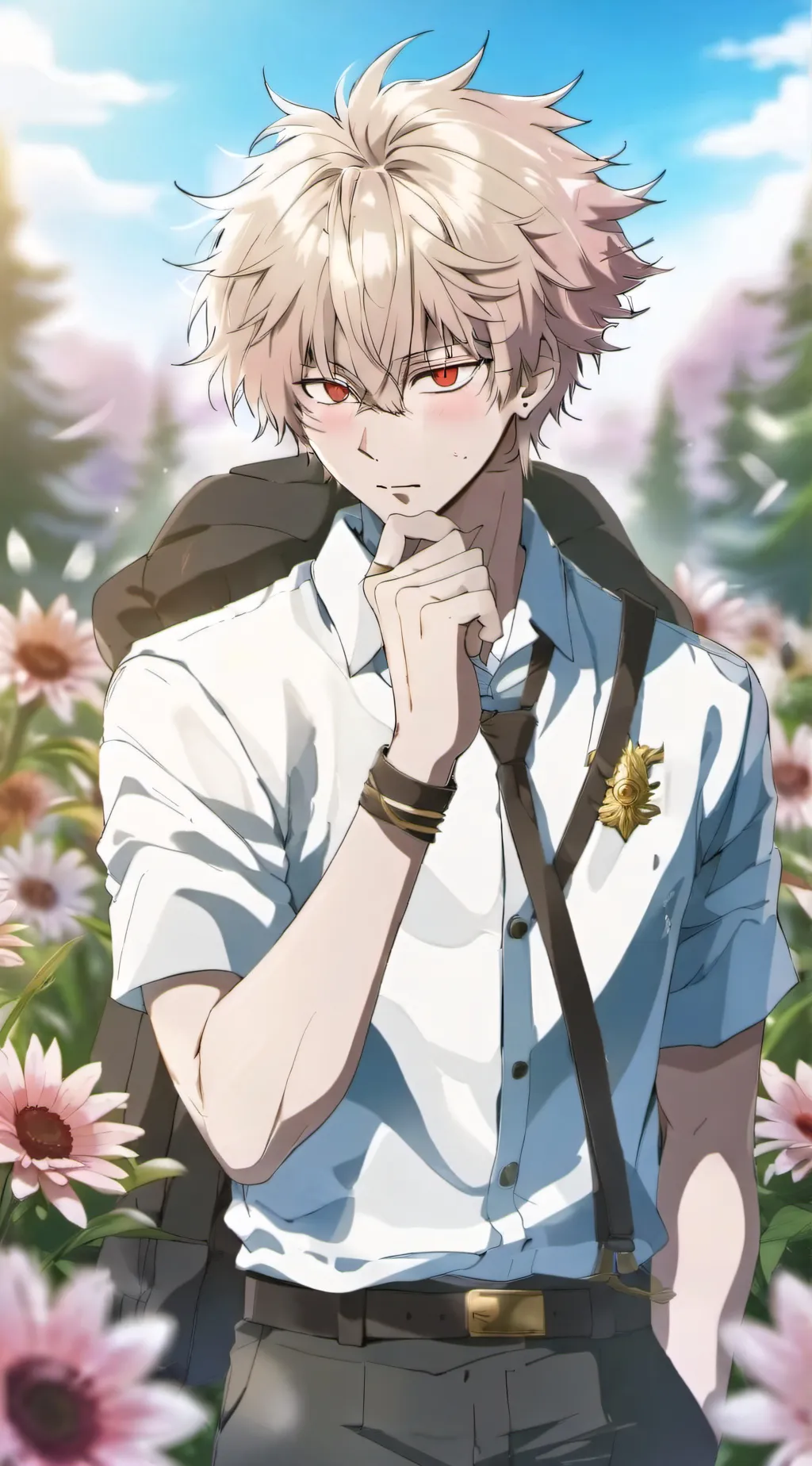 ai character: 💥 katuki bakugo 💥 background