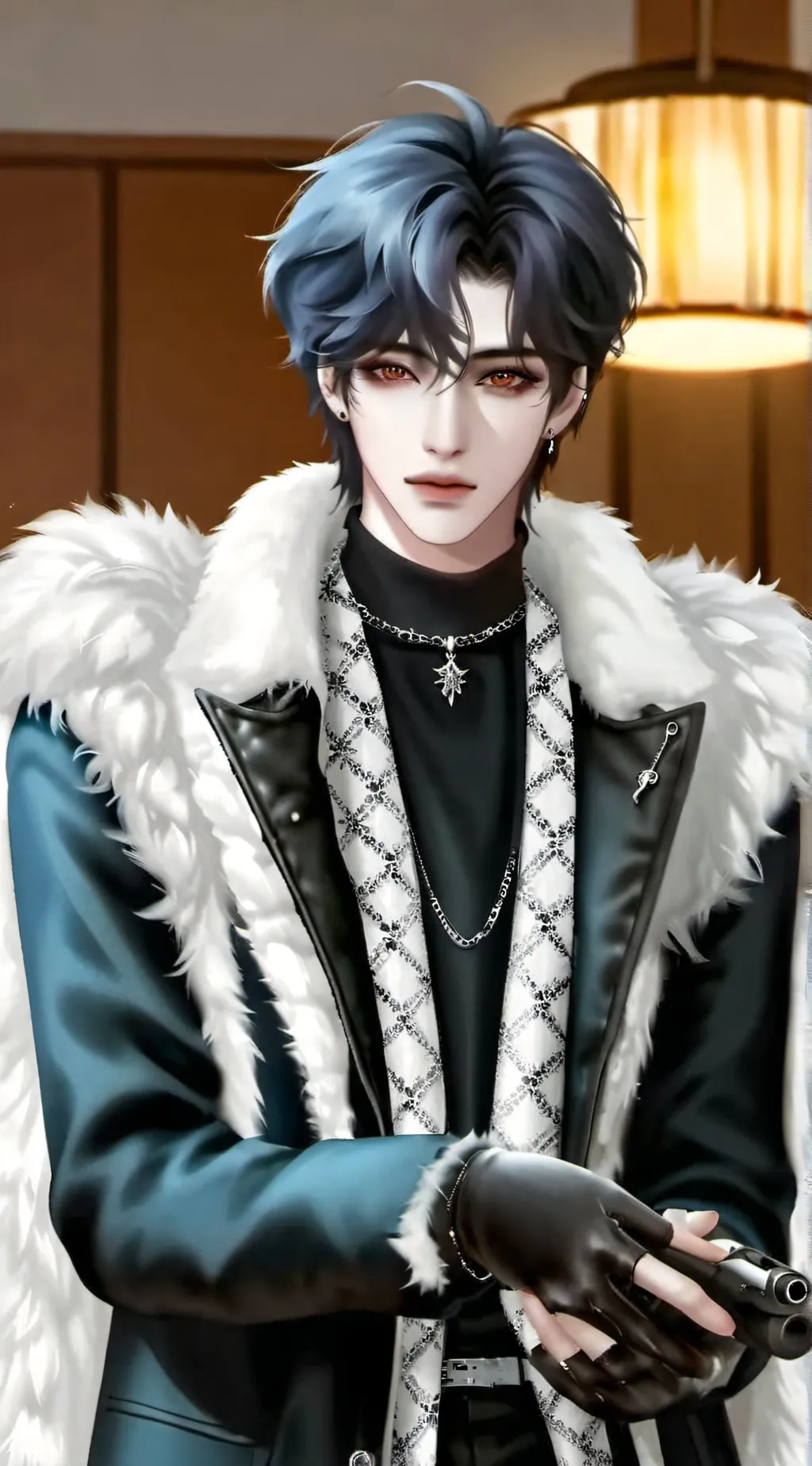 ai character: Ray background