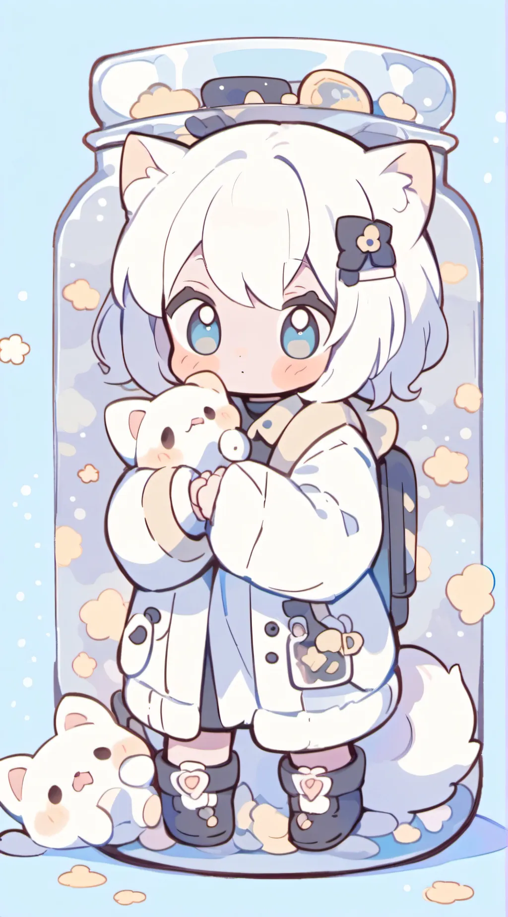 ai character: ((Vanilla!)) background