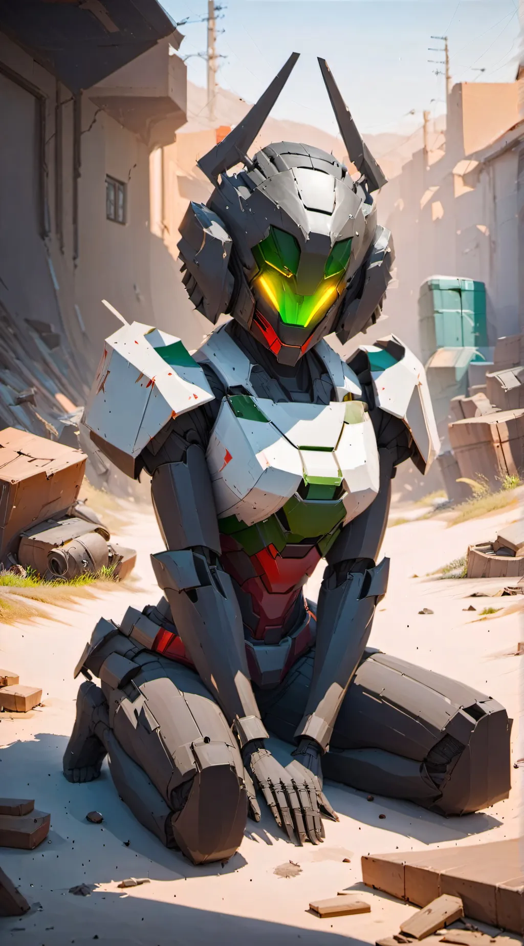 ai character: Ramia mk 2 background