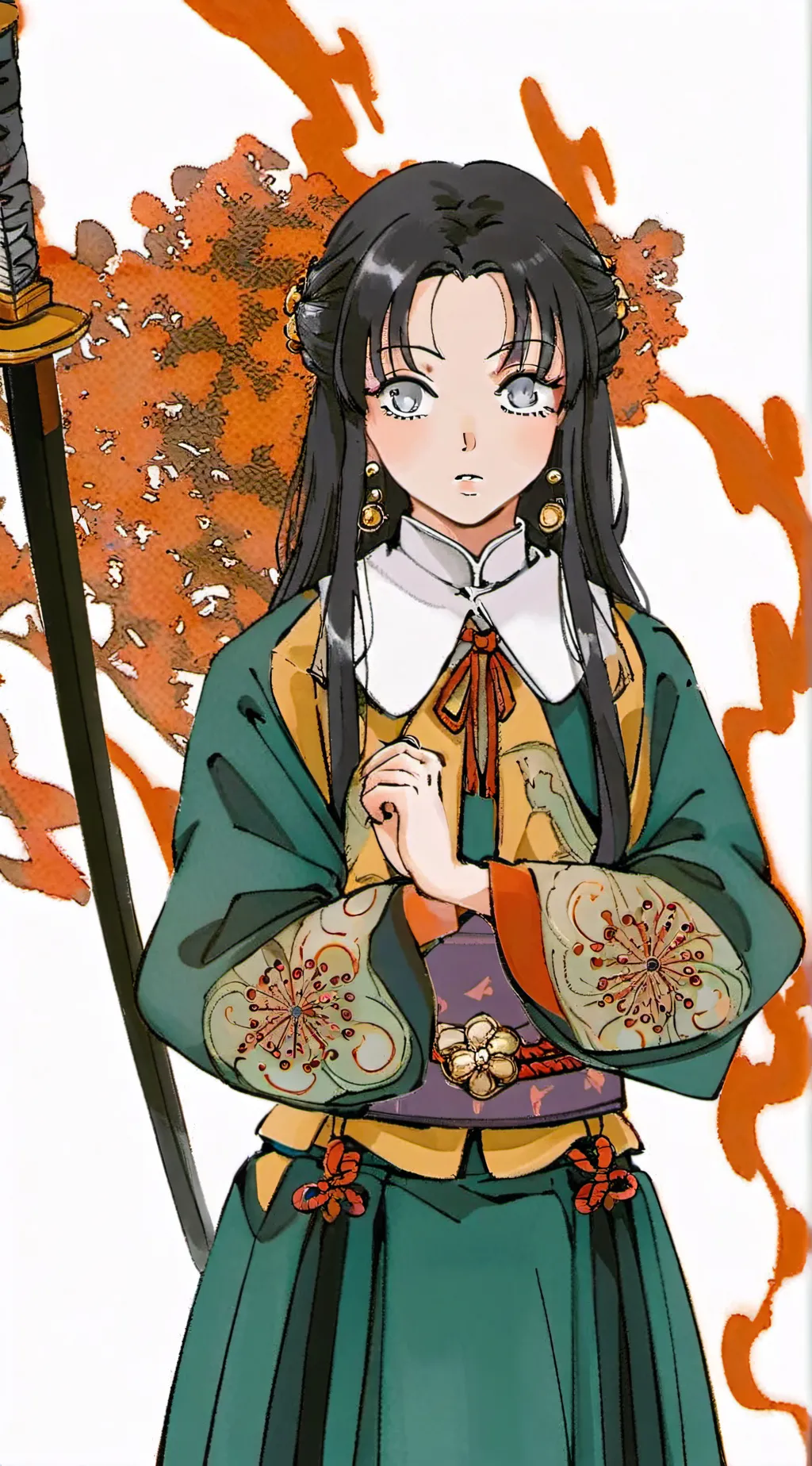 ai character: Female Gyomei background