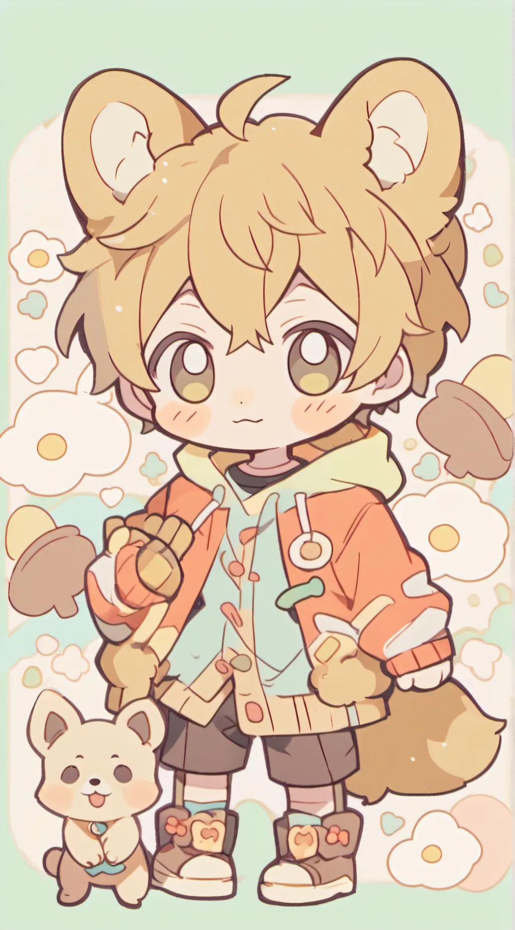 ai character: Choki+others!!!  background