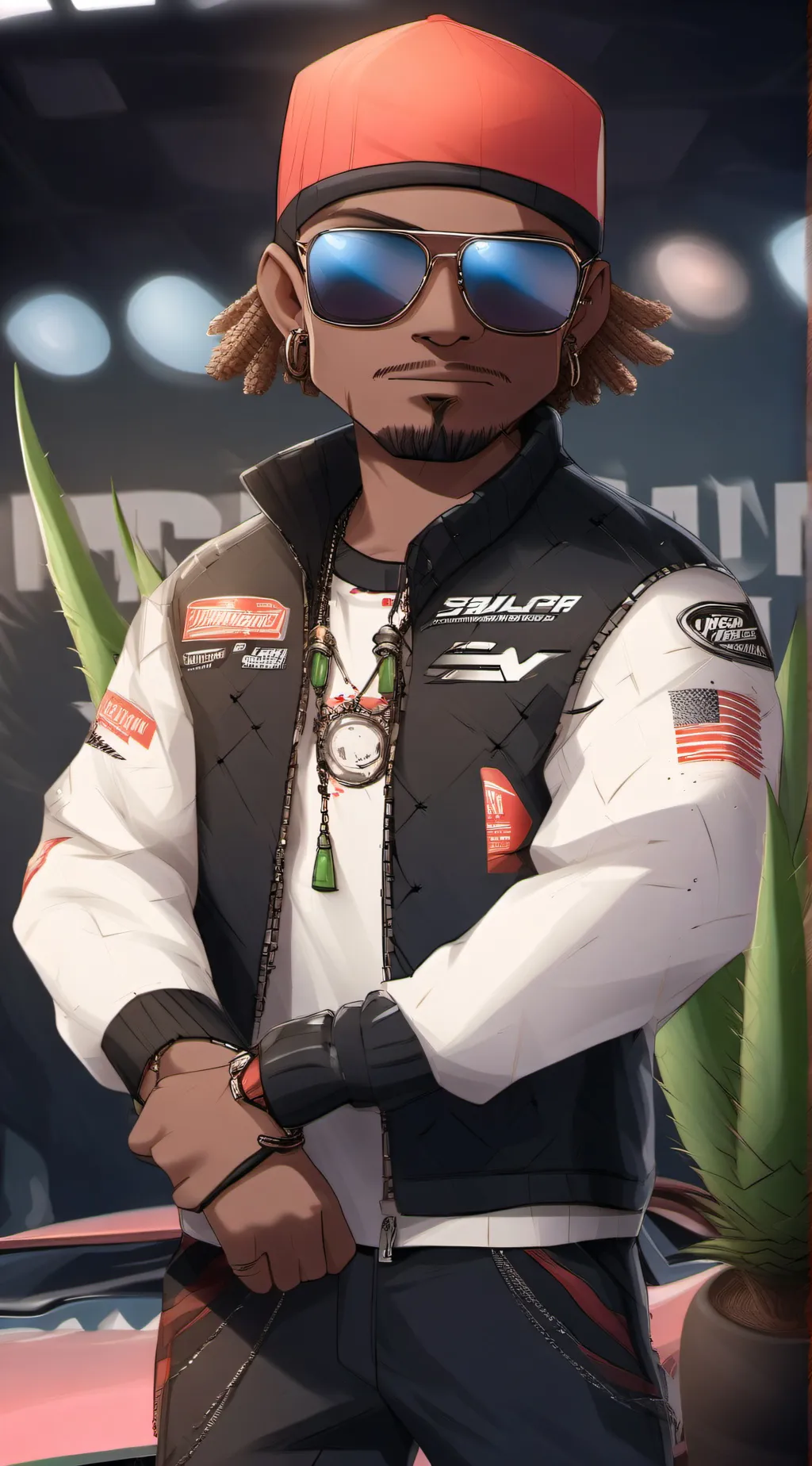 ai character: nascar aloe 2.0 background