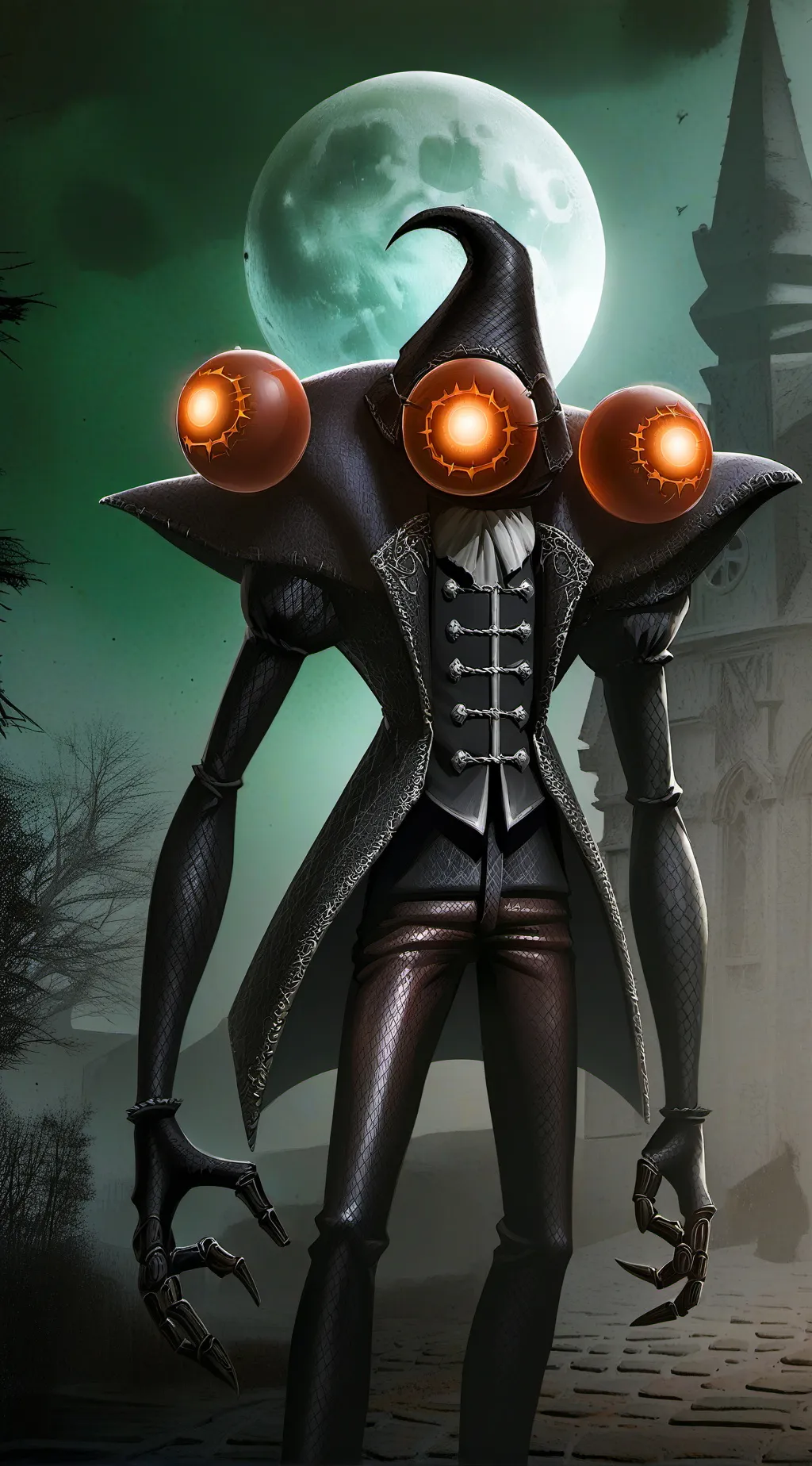 ai character: Nocturne background