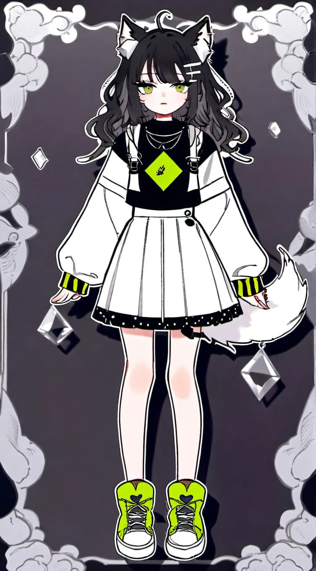 ai character: Amitola & Friends~ background