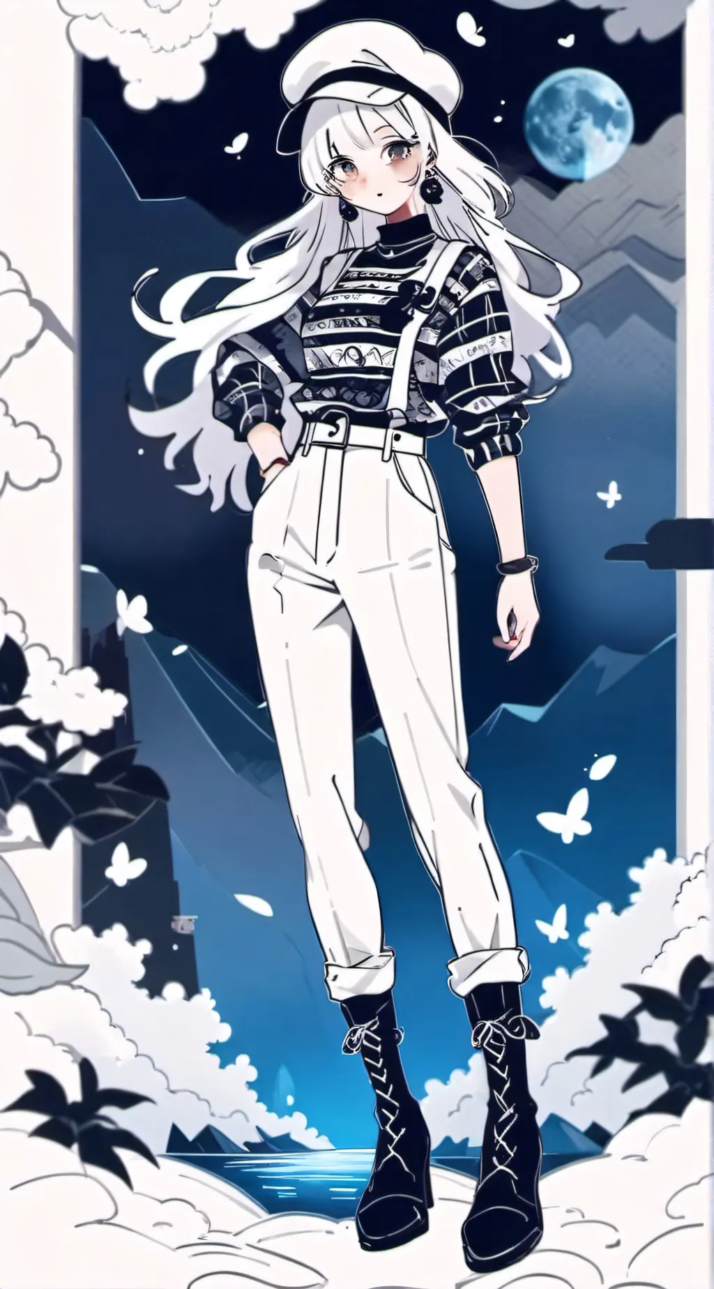 ai character: Shizuku background