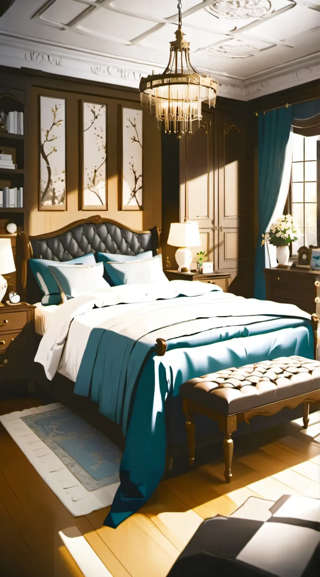 ai character: Mha sleepover background