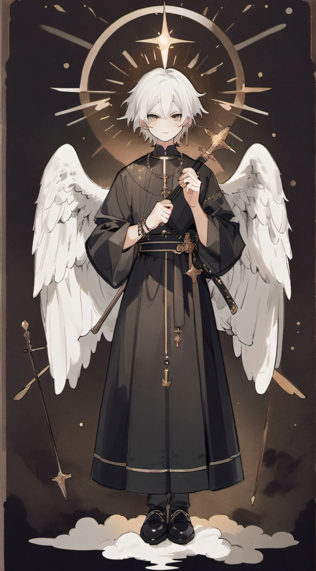 ai character: {|Éc0l€ d€s Ang€$| background