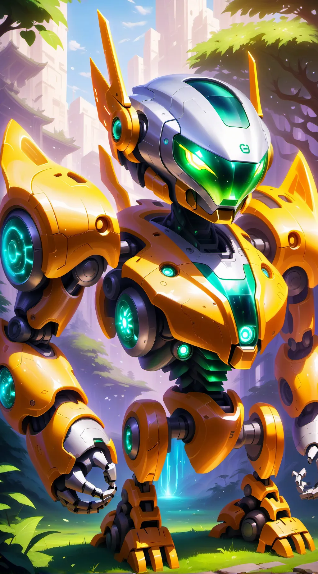 ai character: robie background