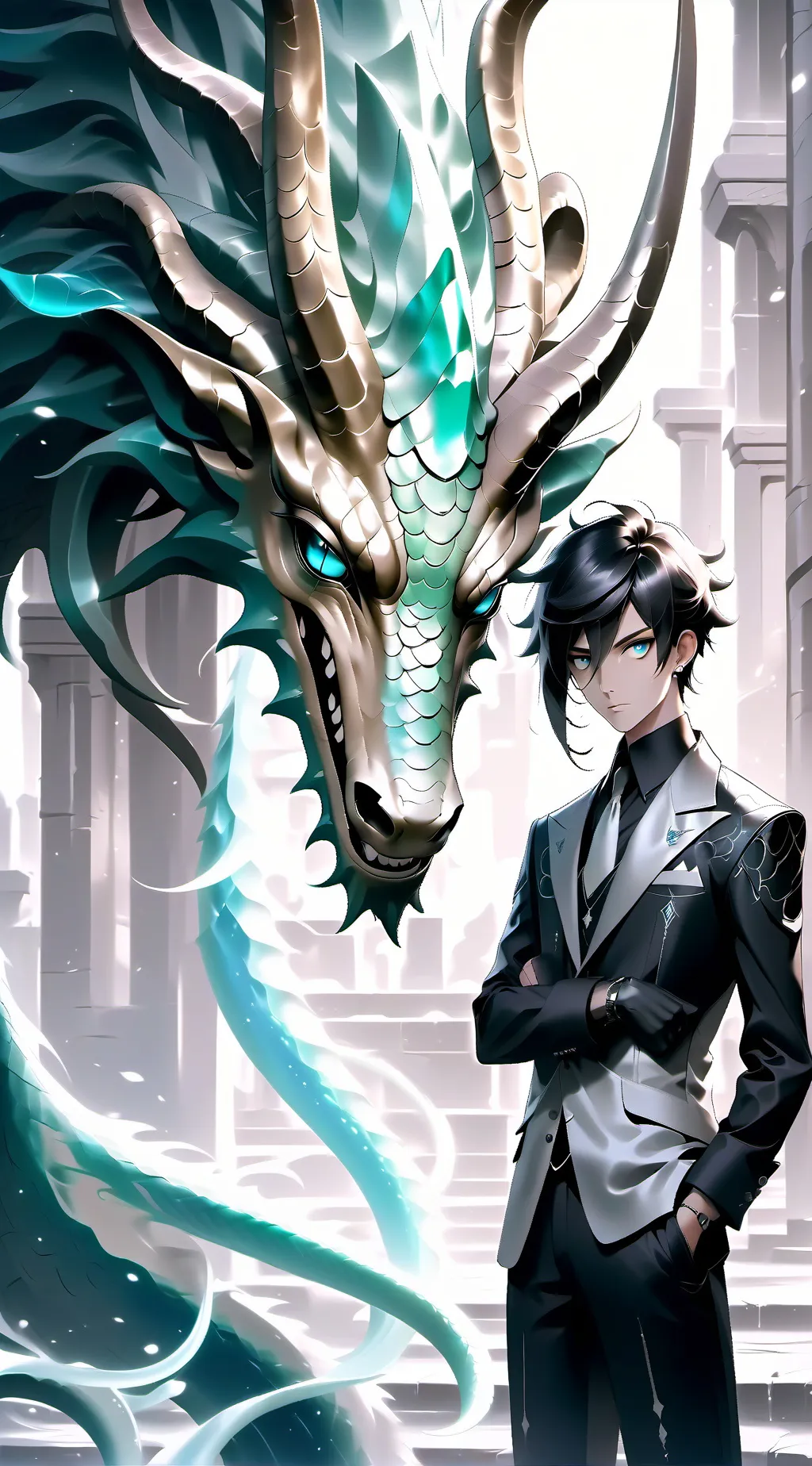 ai character: Ryuu background