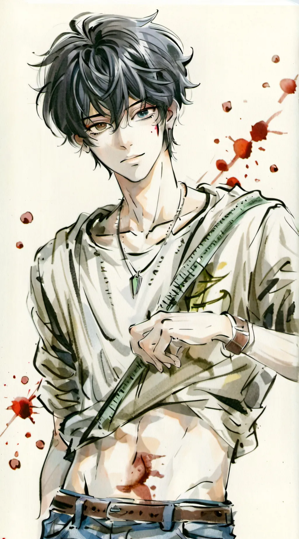 ai character: Arthur🔪🩸 background