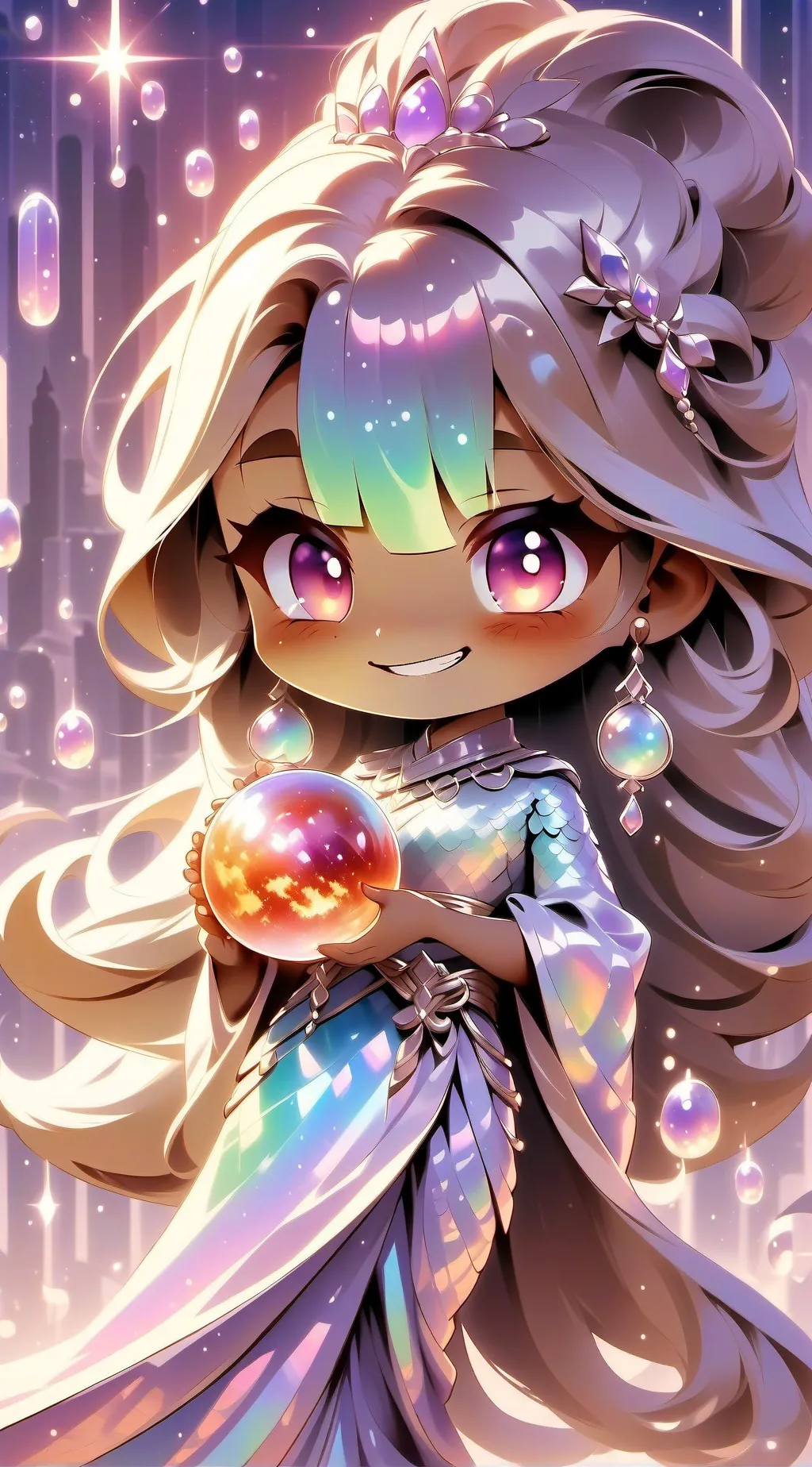 ai character: dog Day x cat nap background