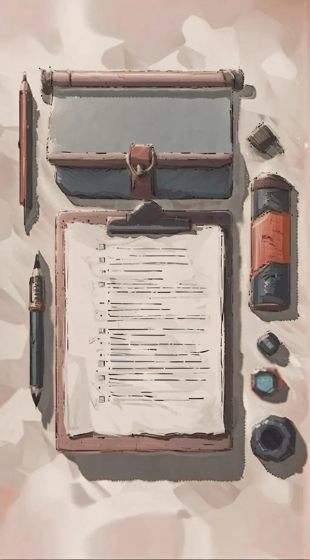 ai character: Commissions background