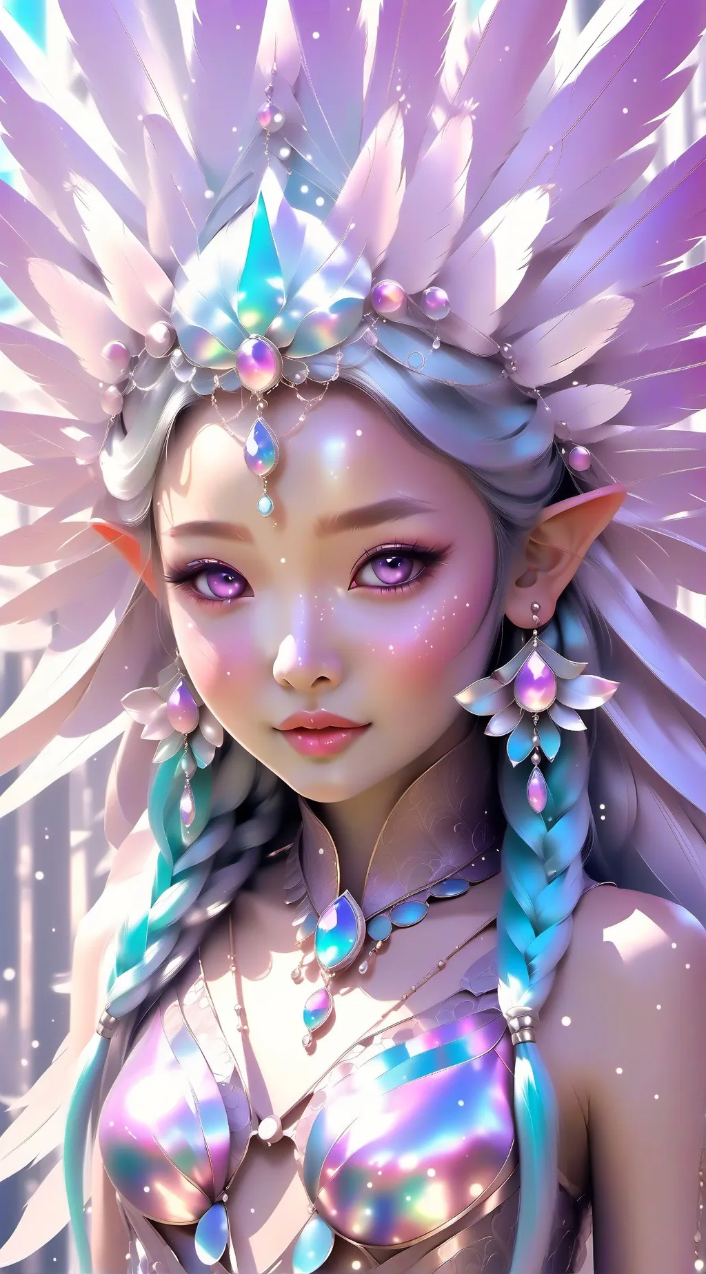 ai character: lilly  background