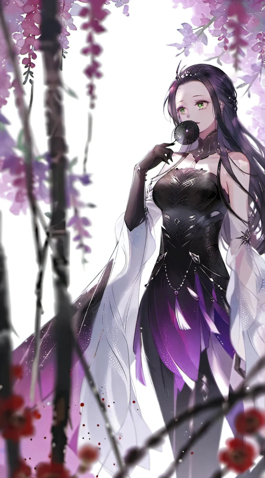 ai character: demon Slayer  background