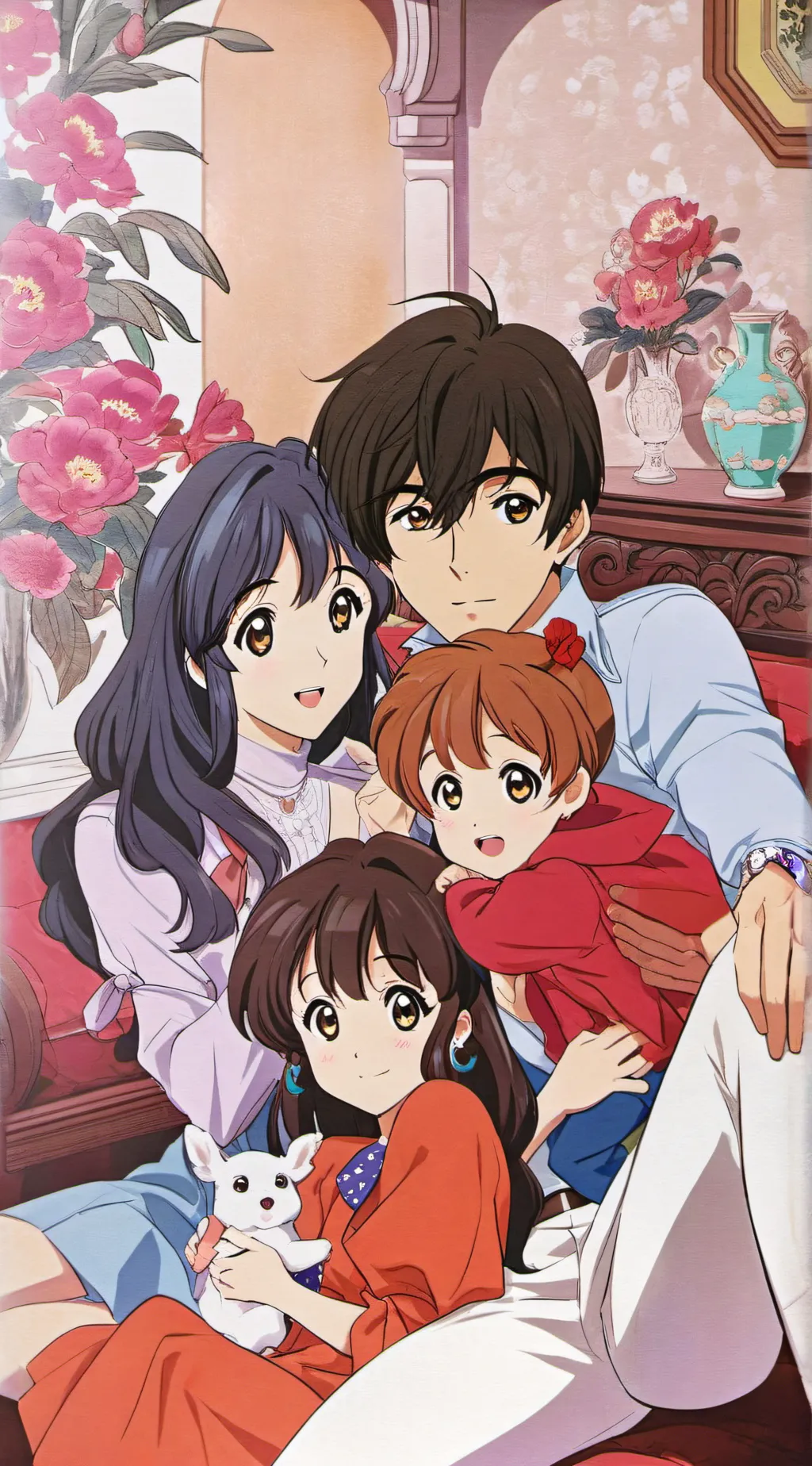 ai character: Aftons reunion  background