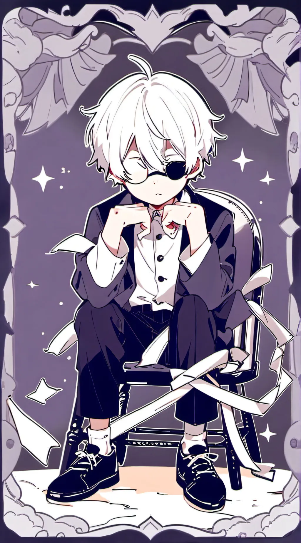 ai character: peace background