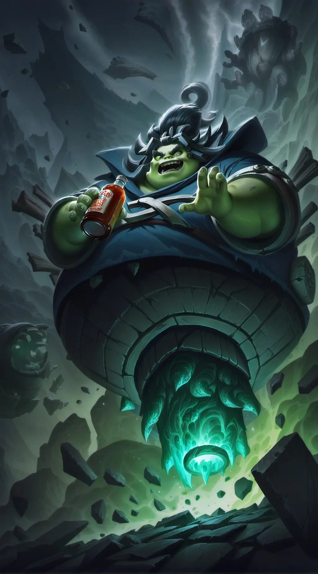 ai character: Fat girl background