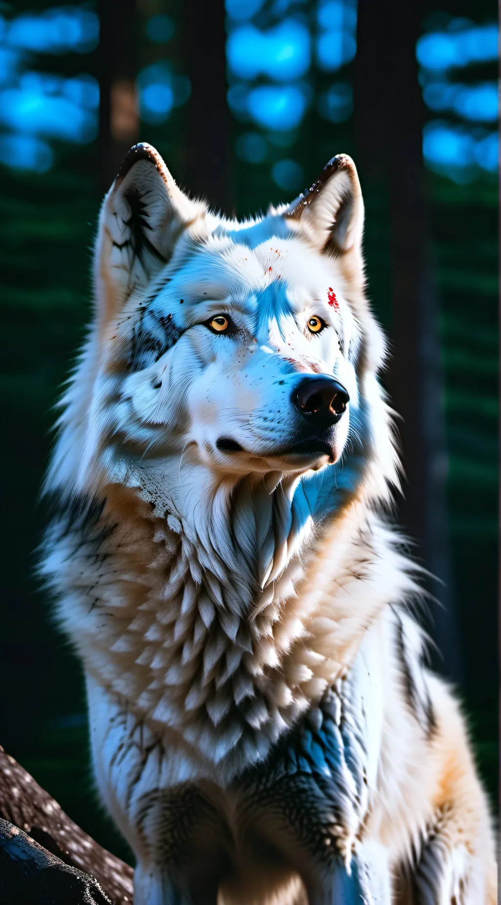 ai character: Crystal background