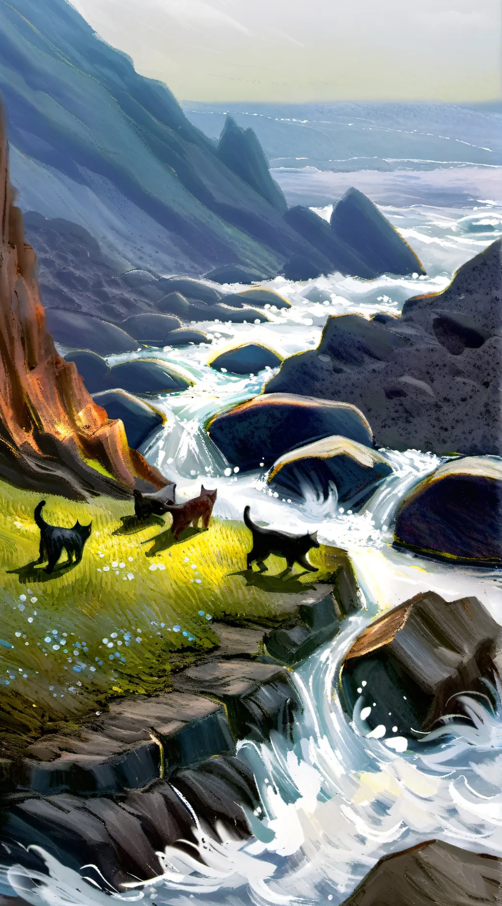 ai character: ¥skyclan¥ background