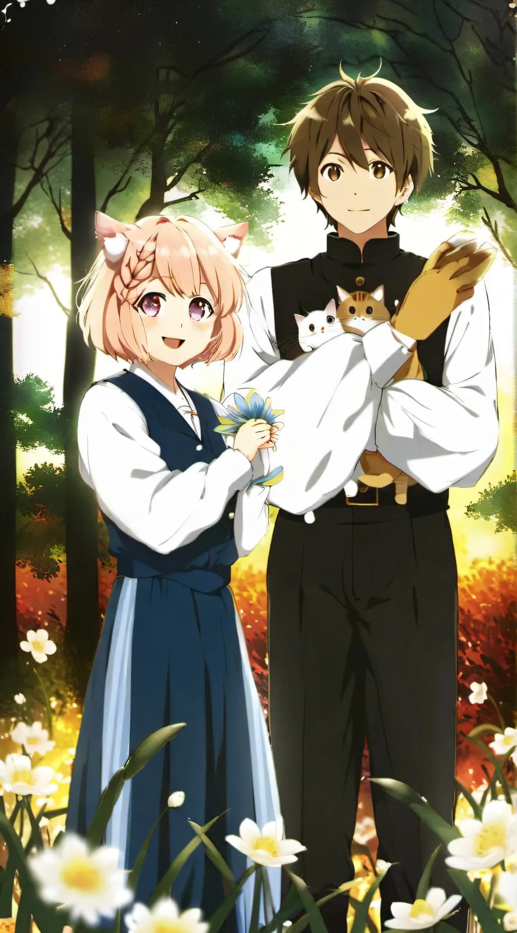 ai character: lily background