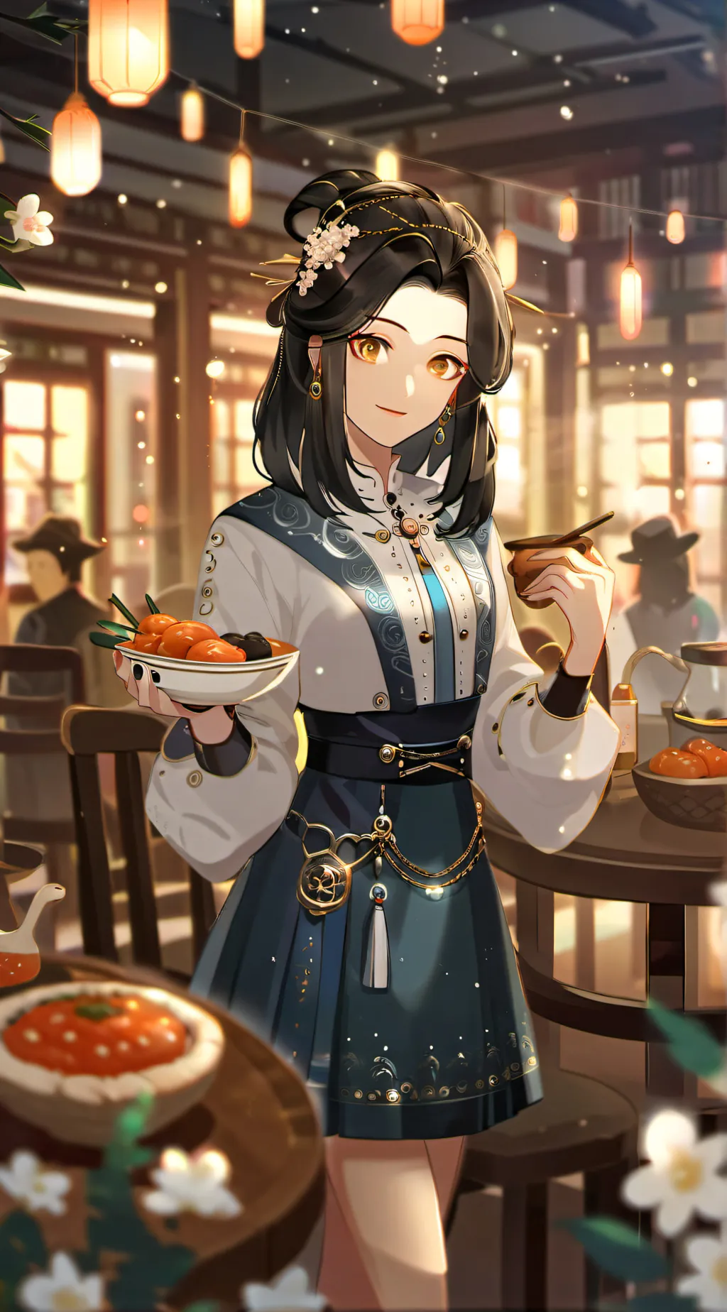 ai character: Ace  background