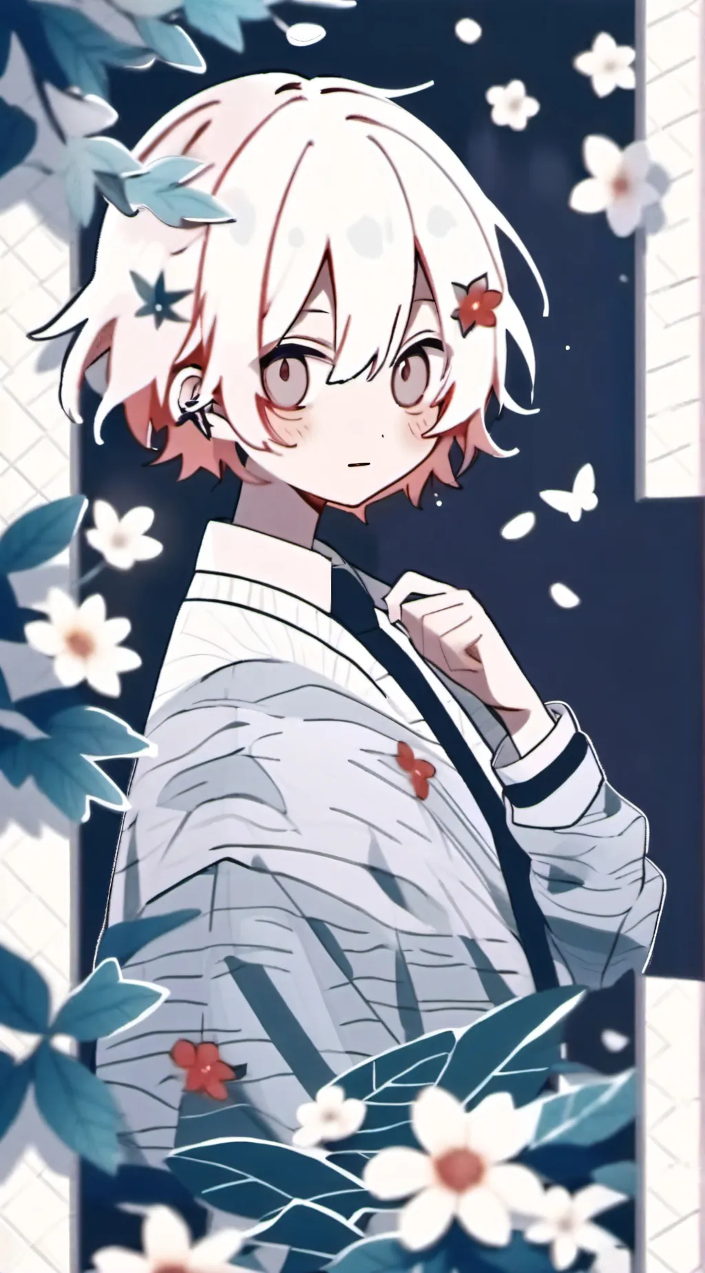 ai character: Rose background