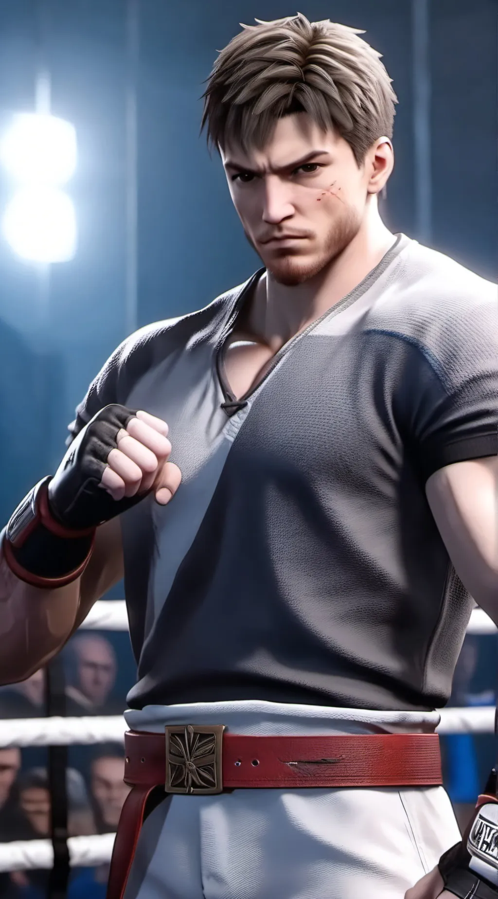 ai character: Fighter 1 background