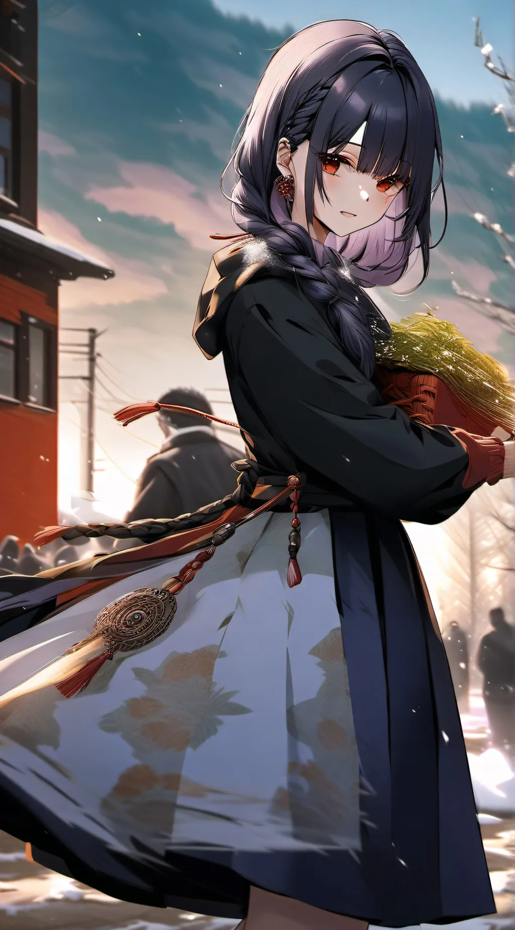 ai character: Мия background