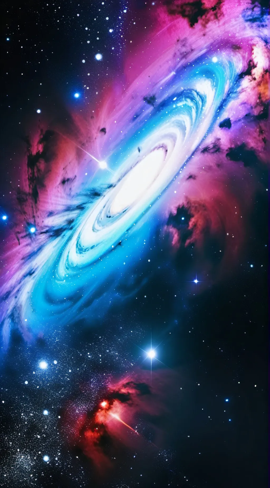 ai character: White space  background