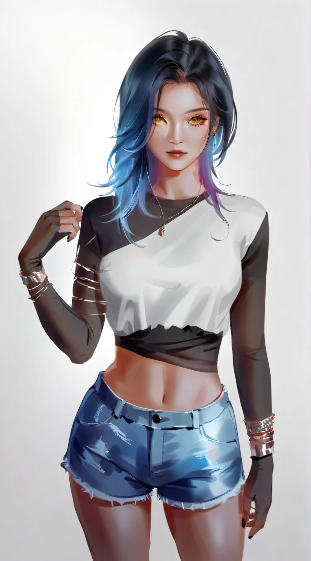 ai character: Hailey background