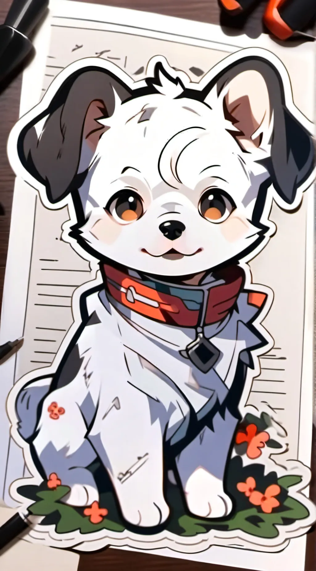 ai character: Chris PAWl background