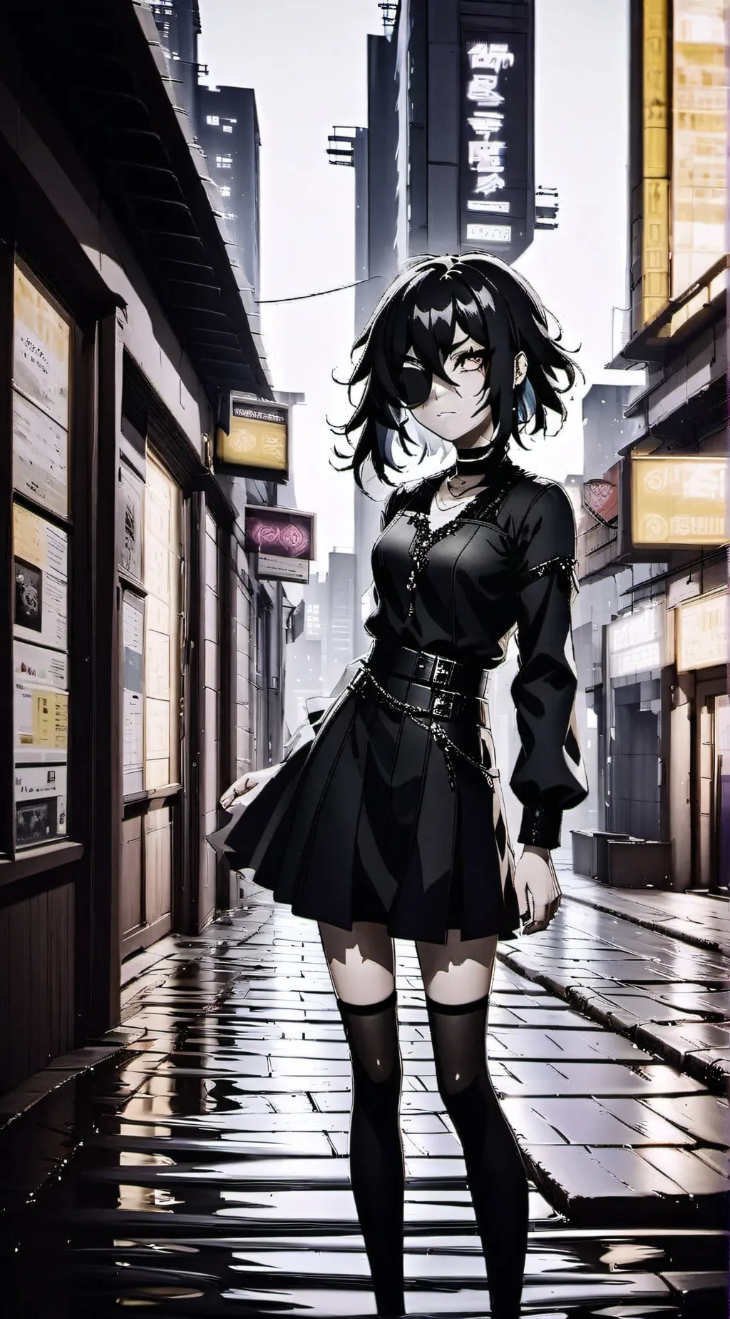 ai character: Sapphire  background