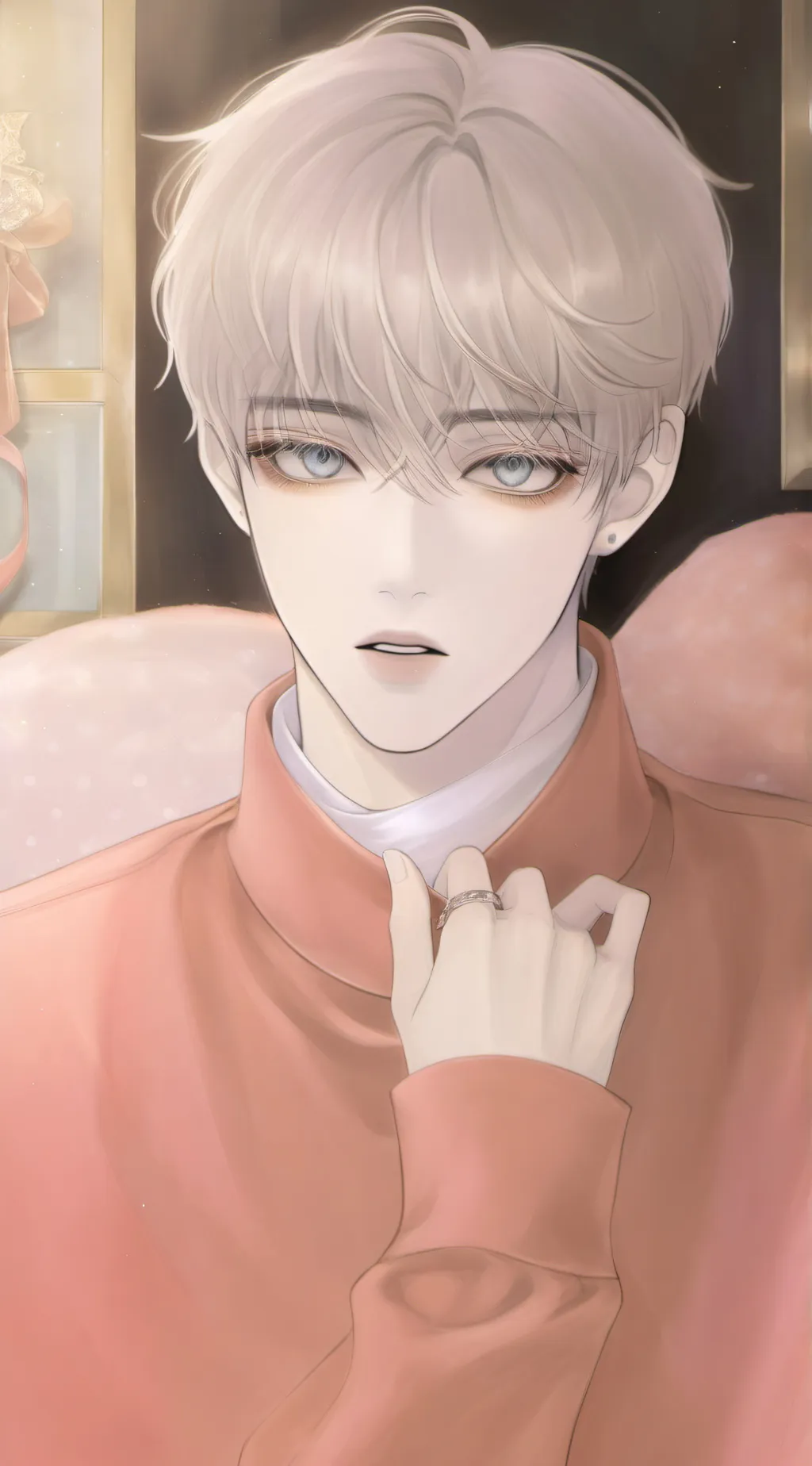 ai character: Mark’s sleepover background